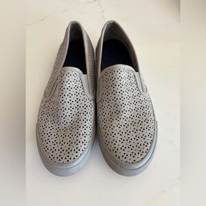 Gray Slip-On Sperry Sneakers